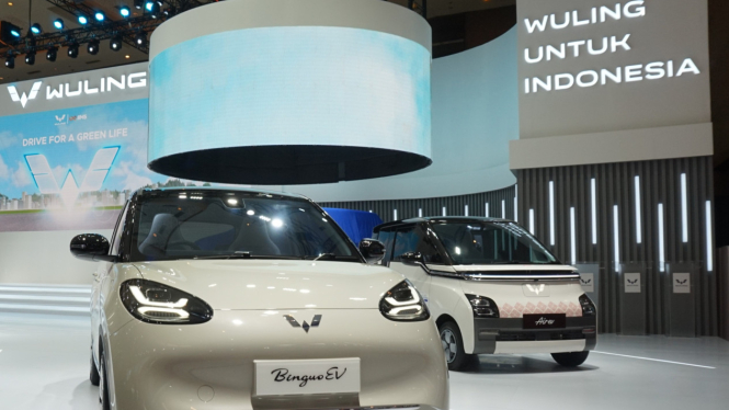 Booth Wuling di IIMS 2024