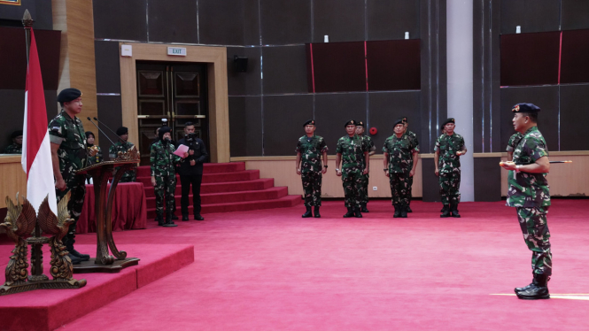 VIVA Militer: Panglima TNI pimpin upacara Korps Kenaikan Pangkat Pati TNI