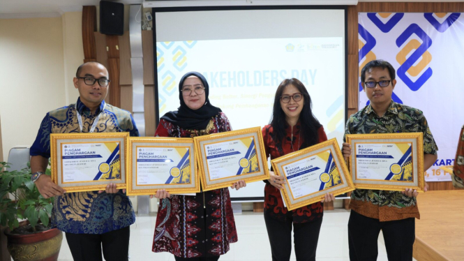 Ditjen Bina Keuda Kemendagri raih penghargaan dari KPPN Jakarta IV