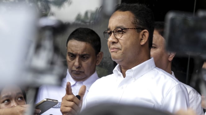 Eks Gubernur DKI Jakarta Anies Baswedan.