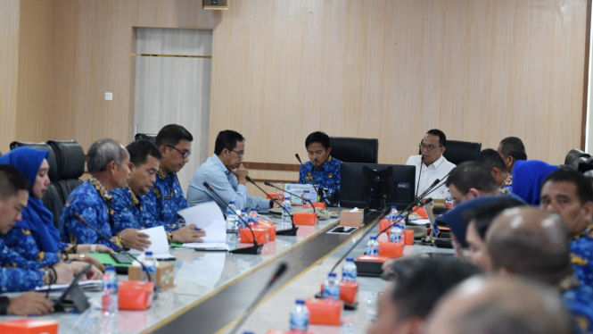 Pj Gubernur Sumut, Hasanudin Rapat Koordinasi Persiapan PON XXI