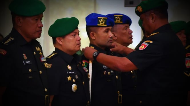 VIVA Militer: Sertijab pejabat Kodam Diponegoro.