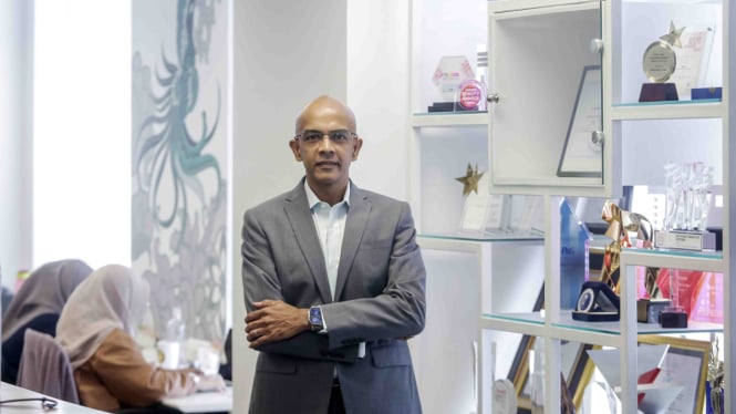 Presiden Direktur P&G Indonesia Saranathan Ramaswamy