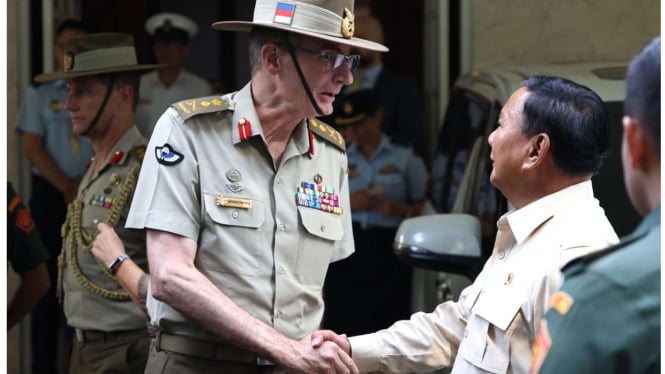 Prabowo Dikunjungi Panglima Angkatan Bersenjata Australia: Hubungan Kedua Negar