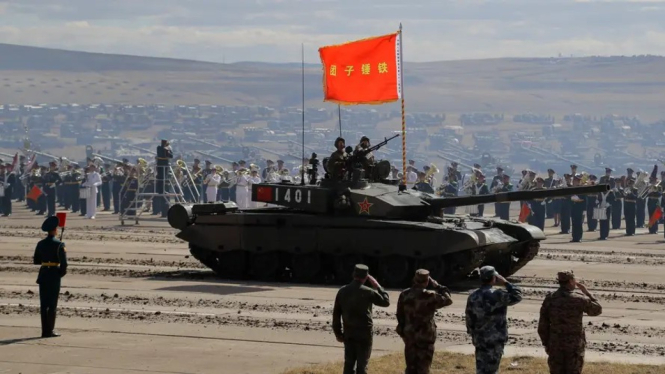 VIVA Militer: Kendaraan lapis baja militer China