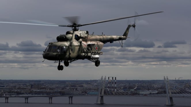 VIVA MILITARY: Helikopter militer Rusia Mil Mi-8