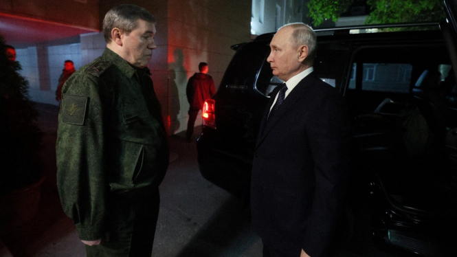 VIVA Militer: Presiden Vladimir Putin dan Jenderal Valery Gerasimov