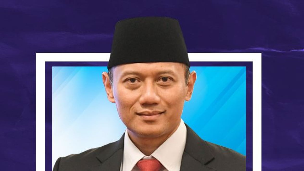 Foto Infografik Profil Menteri Atr Bpn Baru Agus Harimurti Yudhoyono