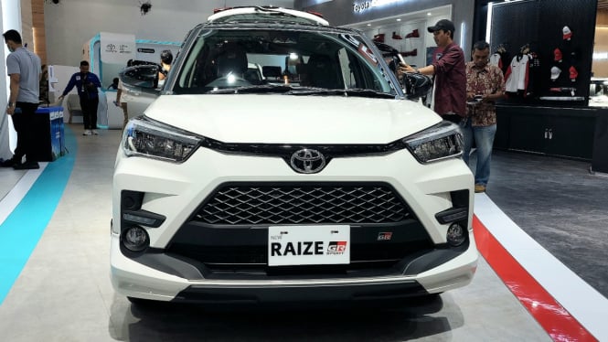 Toyota Raize di IIMS 2024