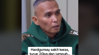 BB Turun 20 Kg Hingga Sempat Kritis, Terungkap Penyakit yang Diidap Hard Gumay