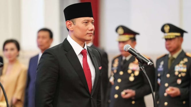 Menteri ATR/BPN, Agus Harimurti Yudhoyono (AHY) 