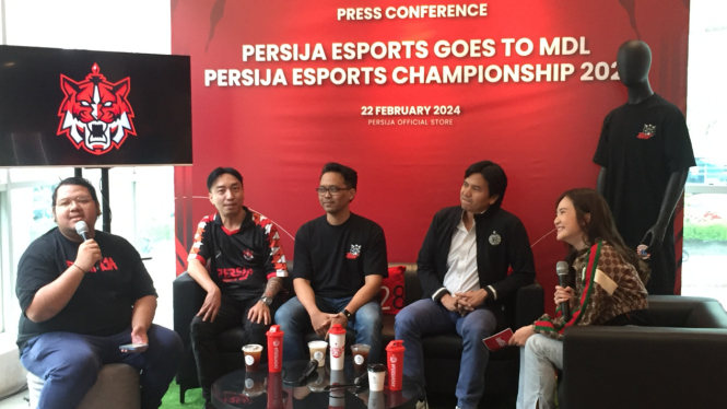 Konferensi pers Persija Esports