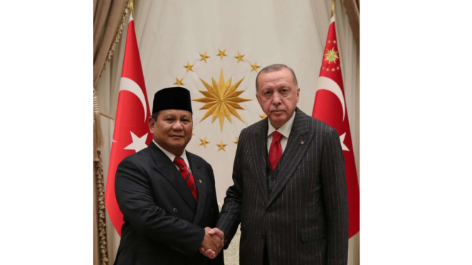 Prabowo Terima Ucapan Selamat dari Erdogan atas Keunggulan di Pilpres