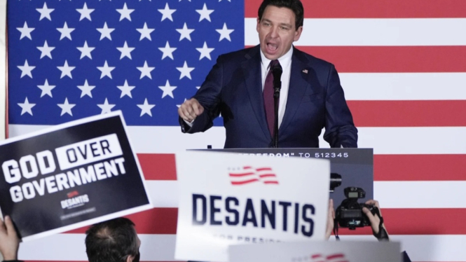 Gubernur Florida DeSantis (Doc: AP Photo)