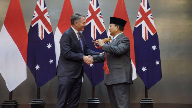 Prabowo dan Wakil PM Australia
