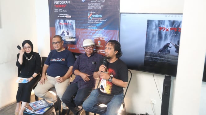 Peluncuran buku 'Horas' di Kota Medan.(istimewa/VIVA)
