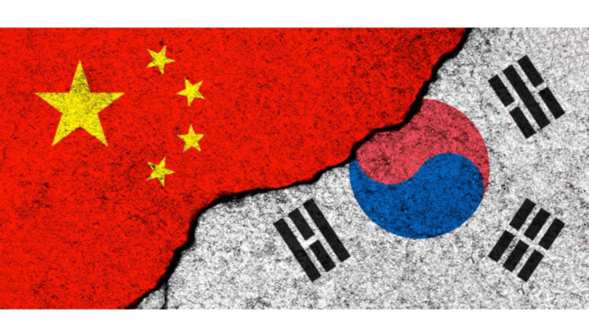 China dan Korea selatan.