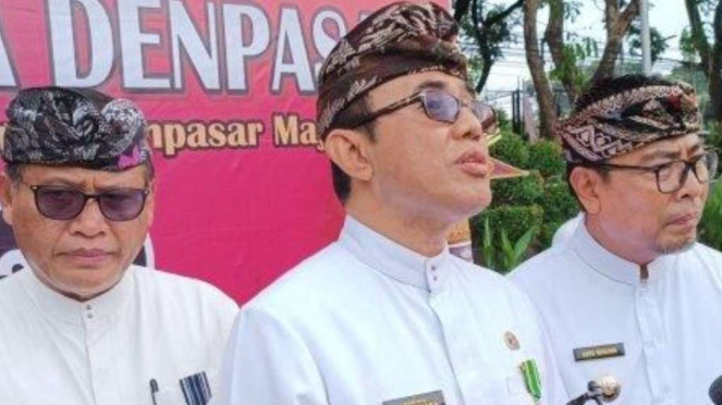 Walikota Jaya Negara Pimpin Apel Hut Ke Kota Denpasar