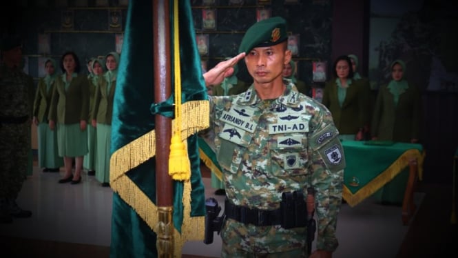 VIVA Militer: Serah terima jabatan Komandan dan Kastaf Brigif 6 Kostrad.