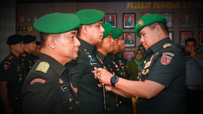 VIVA Militer: Serah terima jabatan Kodam Pattimura.