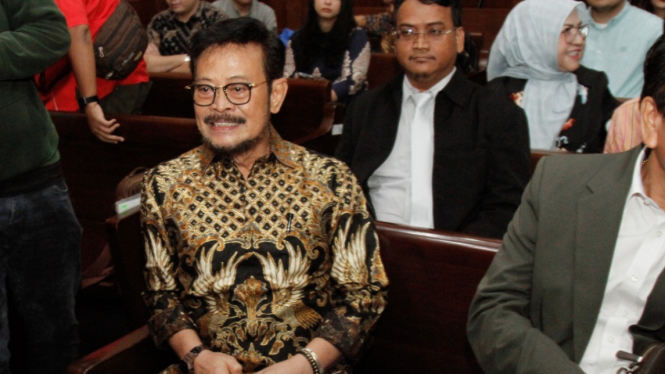 Syahrul Yasin Limpo (SYL), Jalani Sidang Perdana