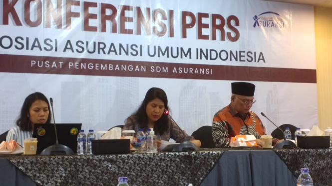 Konferensi Pres Asosiasi Asuransi Umum indonesia