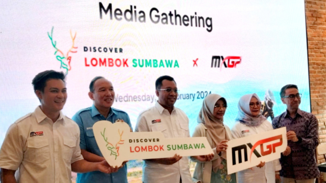 Konferensi Pers peluncuran Beyond the Limit MXGP 2024 Lombok dan Sumbawa