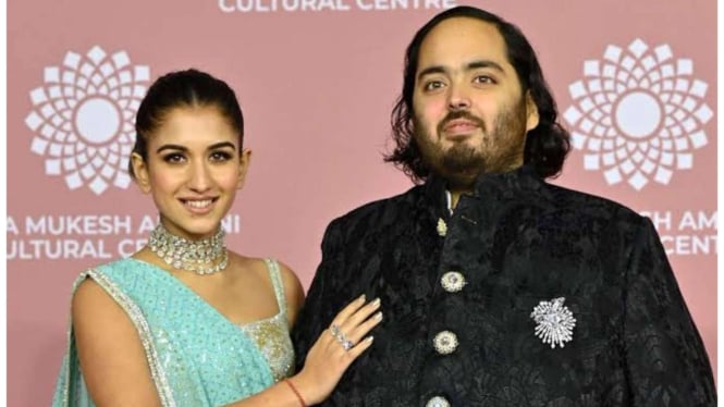 Anant Ambani akan menikah dengan tunangannya Radhika Merchant