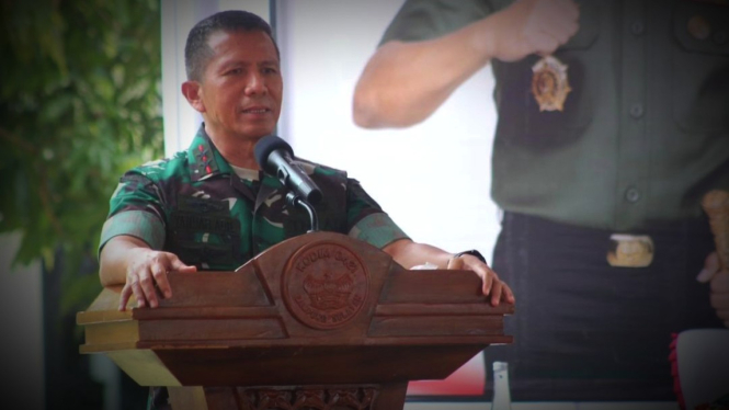 VIVA Militer: Mayjen TNI Yanuar di Kodim Lampung Selatan 