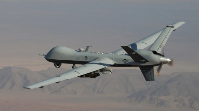 VIVA Militer: Drone General Atomics MQ-9 Reaper militer Amerika Serikat
