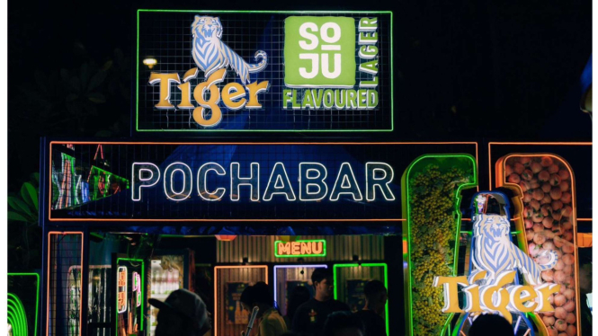 Pochabar oleh Tiger Beer