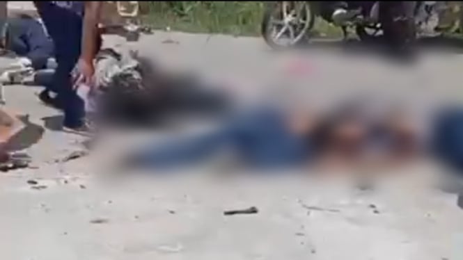 Tabrakan maut antar pelajar di Indramayu, dua tewas