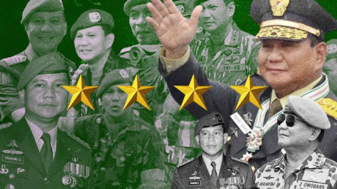 Jenderal Kehormatan untuk Prabowo