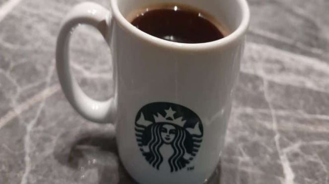 Kopi Aceh Di Starbucks Reserve Metropole, Jakarta.