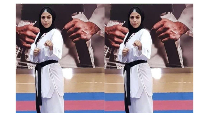 Nagham Abu Samra Juara Karate Asal Palestian