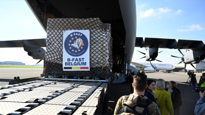 Belgia Kirim Bantuan Kemanusiaan Pertama ke Gaza (Doc: Anadolu Ajansi)