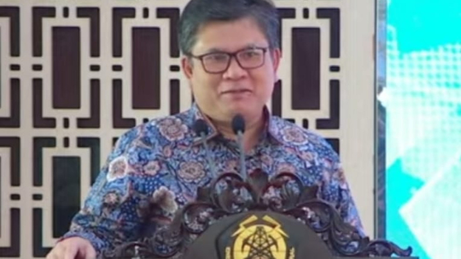 Plt. Direktur Jenderal EBTKE Kementerian ESDM, Jisman P. Hutajulu, dalam Sosialisasi Permen ESDM No. 2/2024 di Kementerian ESDM, Jakarta, Selasa, 5 Maret 2024.