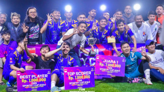 Turnamen FSMI Berlangsung Sukses, Ada duel Eks Timnas Indonesia Putri Vs Jurnalis