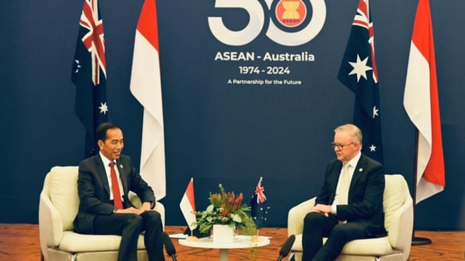 Presiden Jokowi dan PM Australia (Doc: Setkab)