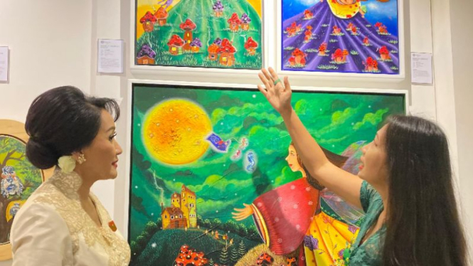 30 Pelukis Perempuan Unjuk Gigi dalam Pameran 'Perempuan-Perempuan Tangguh'