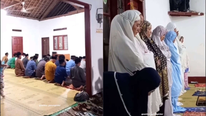 Jemaah Masjid Aolia Gunungkidul Jogja