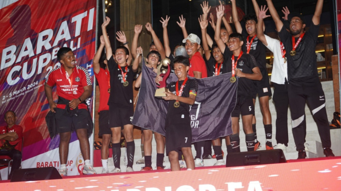 Akademi Persib Cimahi Pertahankan Gelar Juara Barati Cup 2024
