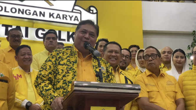 Ketua Umum Partai Golkar Airlangga Hartarto mengatakan partainya memenangkan perolehan suara pada Pemilihan Legislatif (Pileg) 2024 di 15 provinsi. 