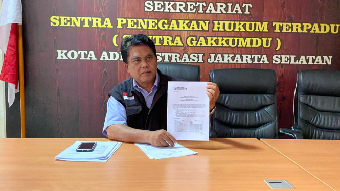 Koordinator Divisi Hukum dan Penyelesaian Sengketa Bawaslu Jakarta Selatan, Andi Maulana