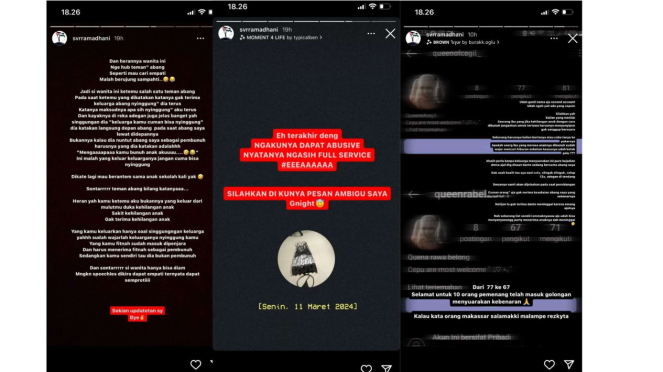 Keluarga YA Bredel Second Account yang Diduga Milik Tamara Tyasmara