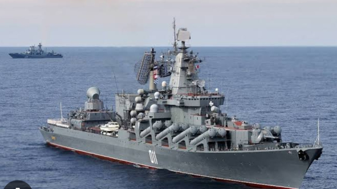 Kapal Varyag Milik Rusia (Doc: TASS)