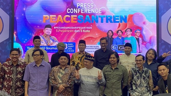 Kementrian Agama (Kemenag) akan segera menggelar acara 'PeaceSantren' dengan memanfaatkan momentum bulan suci Ramadhan 1445 Hijriah dengan tujuan membawa pesan perdamaian setelah hiruk pikuk pasca pemilu 2024.