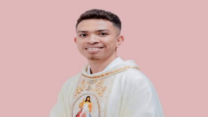 Pastor Oktovianus Pelagian Ranta (29) lolos seleksi anggota Polri