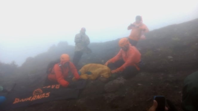 Sesosok mayat ditemukan di Puncak Gunung Agung Bali 