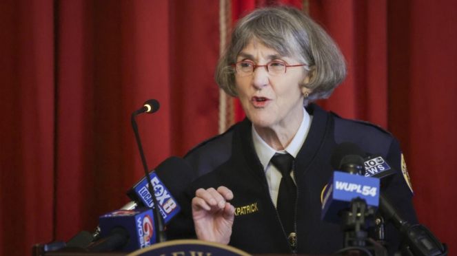 Inspektur Polisi Anne Kirkpatrick (Doc: AP Photo)